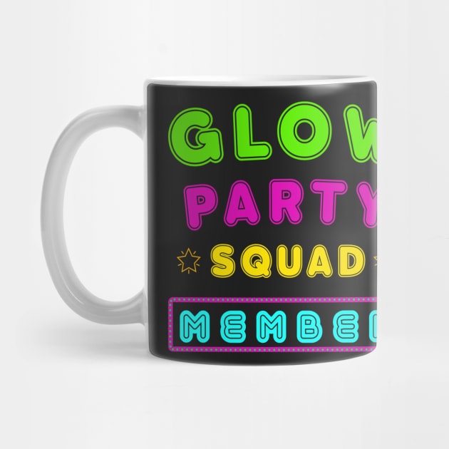Glow Party Squad Member - Group Rave Party Outfit by CMDesign